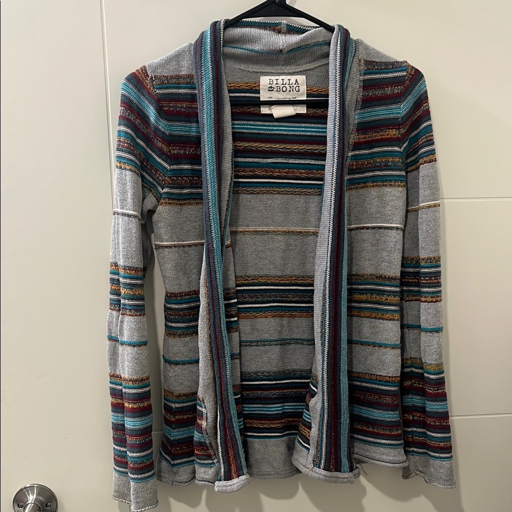 Billabong: Colorful Striped Cardigan